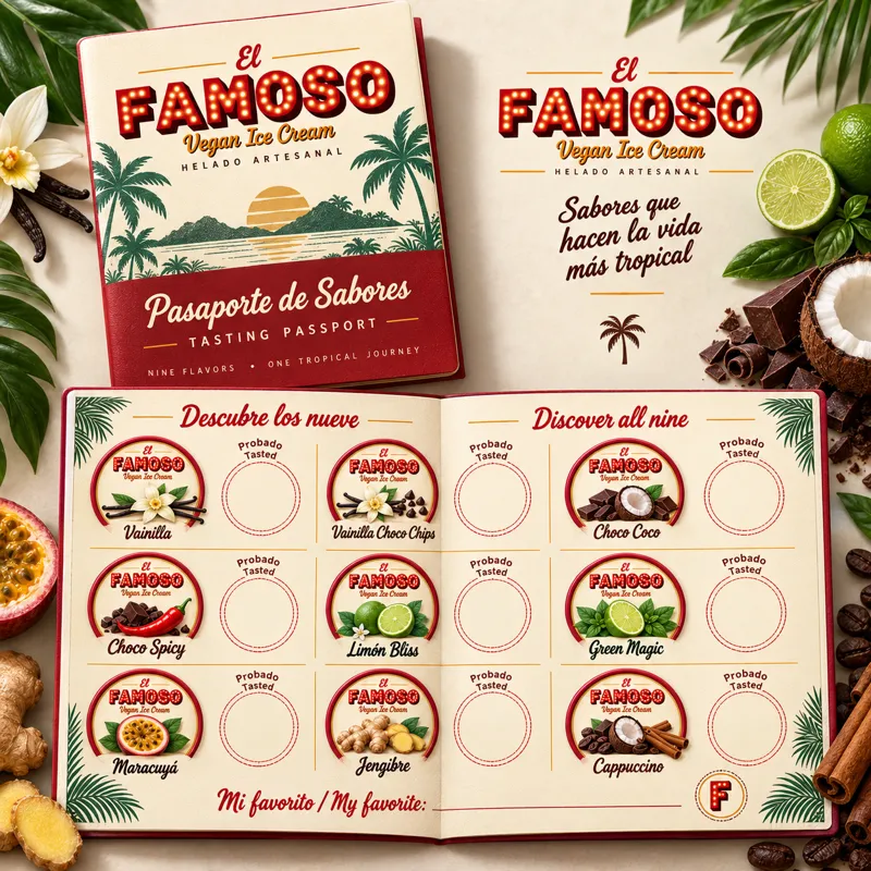 Pasaporte de Sabores tasting passport